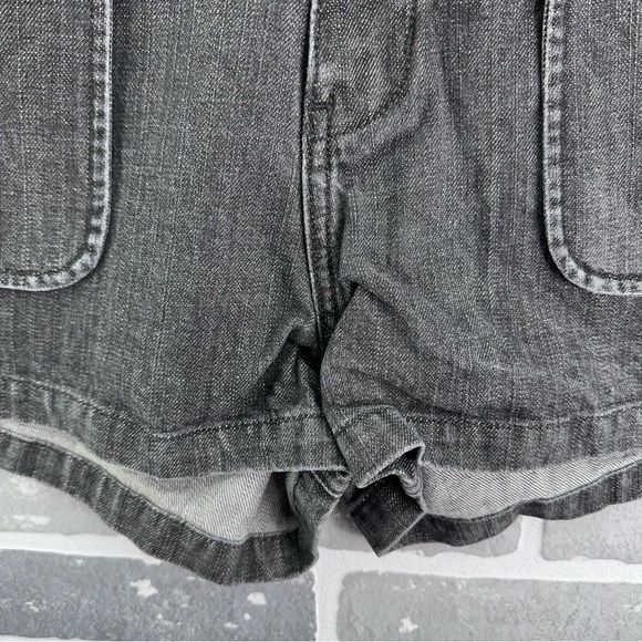 Opening Ceremony Black Denim Shorts Size 4 - Picture 7 of 10